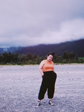 「OBdesign（オレンジベアー）のアイテム」を使った、RUBY🍑RUBYさん（レディース・160cm）の秋コーディネート