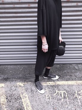 「IMMENSE（イメンス）のアイテム」を使った、ssgssさん（メンズ・175cm）の秋コーディネート