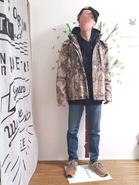 「コロナに負けない」｜「アイテム（ジャケット/アウター）」を使った、Kousukeさん（メンズ・168cm）の春コーディネート