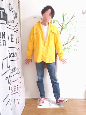 「コロナに負けない」｜「アイテム（スウェット）」を使った、Kousukeさん（メンズ・168cm）の春コーディネート
