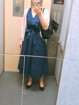 「pink trick（ピンクトリック）のアイテム」を使った、ちゃんえりさん（レディース・154cm）の夏コーディネート