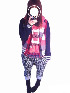「TOMMY（トミー）のアイテム（ジャケット/アウター）」を使った、m y p .さん（レディース・150cm）の春コーディネート
