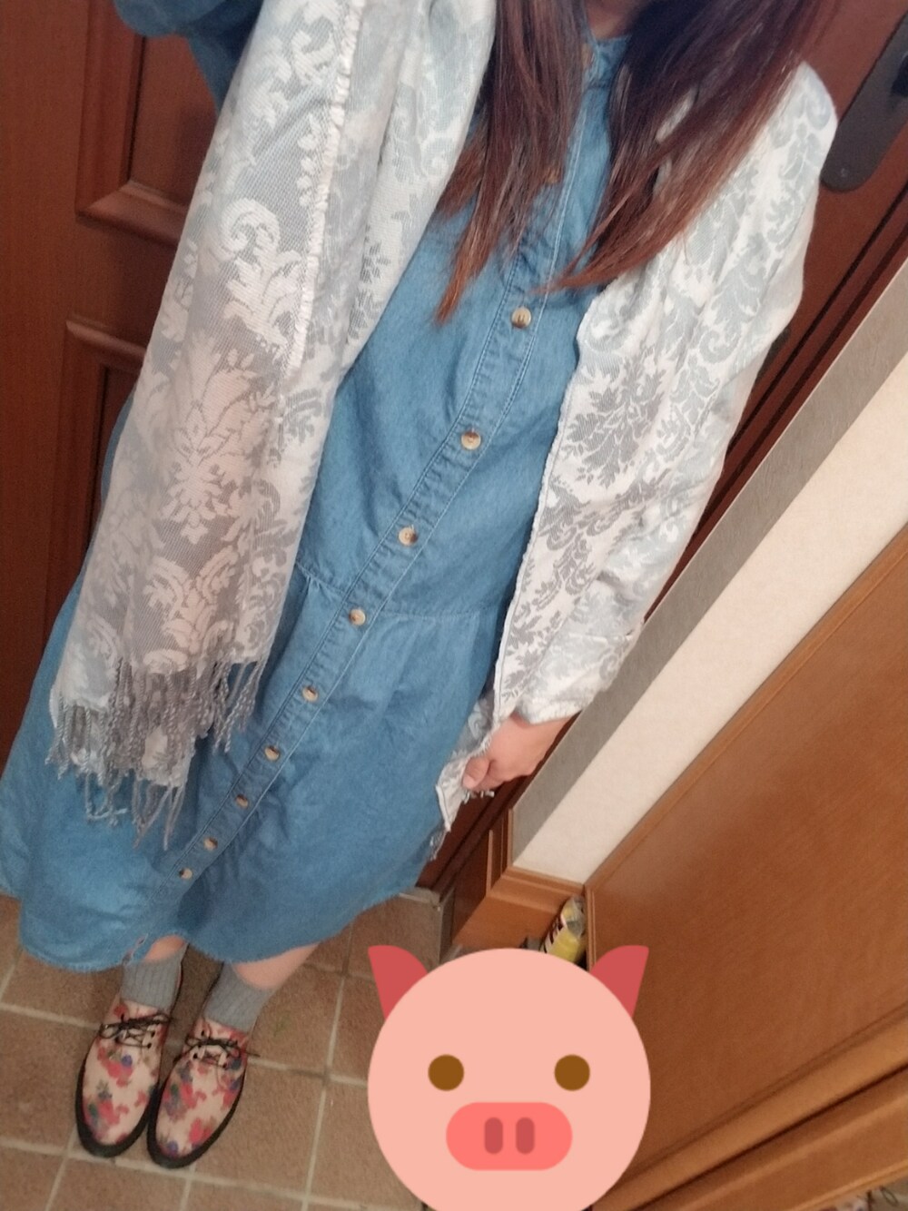 mmmさん（レディース・149cm）の秋コーディネートの1枚目の写真