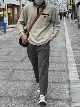 「piccin」｜おれんじまんさん（メンズ・172cm）の冬コーディネート