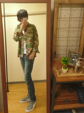 「NANO universe（ナノユニバース）のアイテム（腕時計）」を使った、syuhiroさん（メンズ・175cm）の秋コーディネート