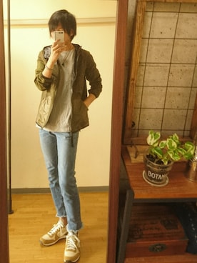 「ランニングジャケット」｜syuhiroさん（メンズ・175cm）の秋コーディネート