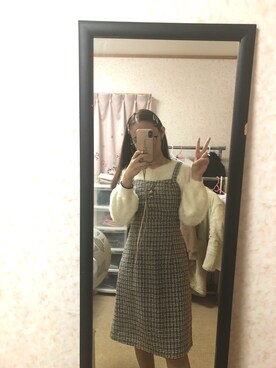 「chic」｜Yuri/ゆりさん（レディース・163cm）の冬コーディネート