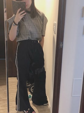 「CECIL McBEE（セシルマクビー）のアイテム（サンダル）」を使った、ruiさん（レディース・163cm）の夏コーディネート