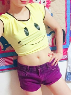 「ポニーテール」｜「アイテム（水着/着物・浴衣）」を使った、ミサキンヌさん（レディース・159cm）の秋コーディネート