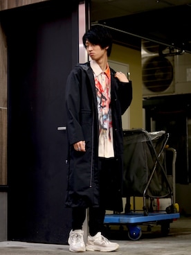 「ラグジュアリーストリート」｜「アイテム（ジャケット/アウター）」を使った、WayBeeee!!!さん（メンズ・173cm）の冬コーディネート
