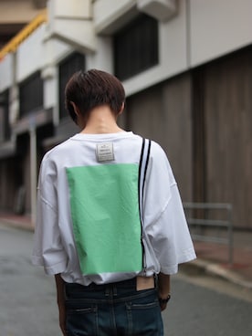 「OVERDESIGN（オーバーデザイン）のアイテム」を使った、WayBeeee!!!さん（メンズ・173cm）の夏コーディネート