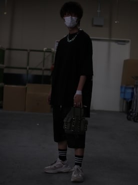 「ROYAL FLASH（ロイヤルフラッシュ）のアイテム（アクセサリー）」を使った、WayBeeee!!!さん（メンズ・173cm）の夏コーディネート