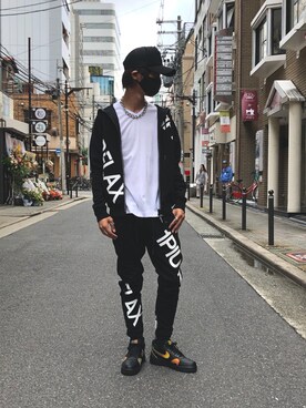 「1PIU1UGUALE3  RELAX （ウノピゥウノウグァーレトレ リラックス）のアイテム（パンツ）」を使った、WayBeeee!!!さん（メンズ・173cm）の秋コーディネート