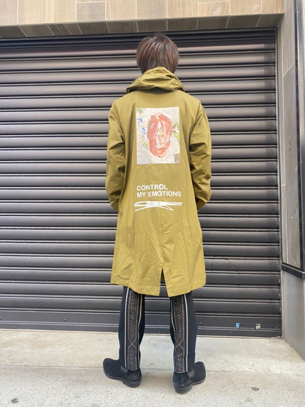 タグ付き 新品 guernika ハンドペイント モッズコート guernikaのモッズコートを使った人気ファッションコーディネート