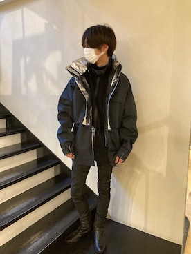 「A.A.Spectrum（エーエースペクトラム）のアイテム」を使った、WayBeeee!!!さん（メンズ・173cm）の冬コーディネート