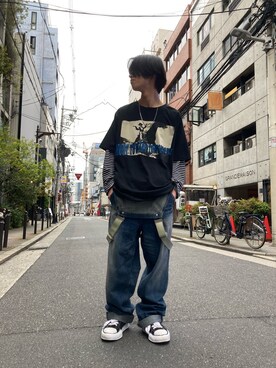 「L.G.B.（ルグランブルー）のアイテム」を使った、WayBeeee!!!さん（メンズ・173cm）の春コーディネート