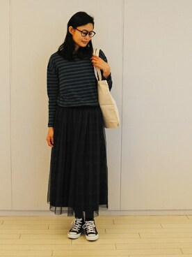 「フェリシモキッズ（フェリシモキッズ）のアイテム」を使った、フェリシモキッズさん（レディース・165cm）の冬コーディネート