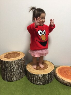 「フェリシモキッズ（フェリシモキッズ）のアイテム」を使った、フェリシモキッズさん（キッズ・75cm）の冬コーディネート