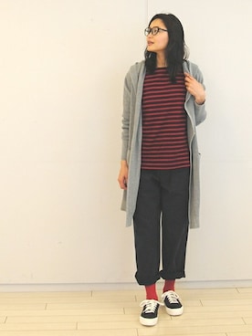 「フェリシモキッズ（フェリシモキッズ）のアイテム」を使った、フェリシモキッズさん（レディース・165cm）の冬コーディネート