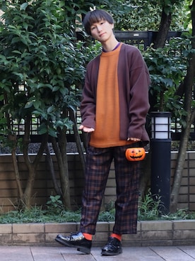 いったさん（メンズ・170cm）の秋コーディネート