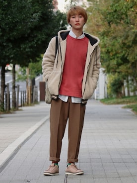 いったさん(メンズ・170cm)の冬コーディネート
