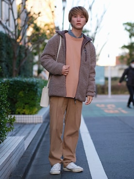 いったさん（メンズ・170cm）の冬コーディネート