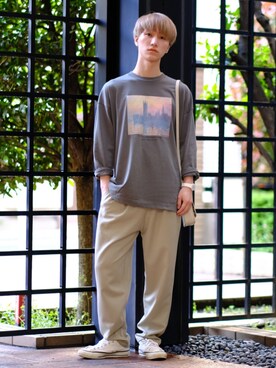 いったさん（メンズ・170cm）の春コーディネート