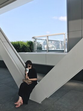 「Steven Alan（スティーブンアラン）のアイテム（ワンピース/ドレス）」を使った、のぼるさん（レディース・153cm）の春コーディネート