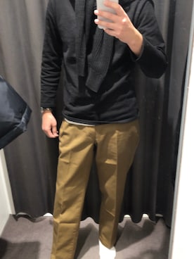 江戸八さん（メンズ・176cm）の冬コーディネート