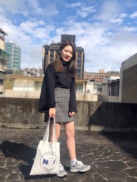 「student」｜Peggieさん（レディース・160cm）の冬コーディネート