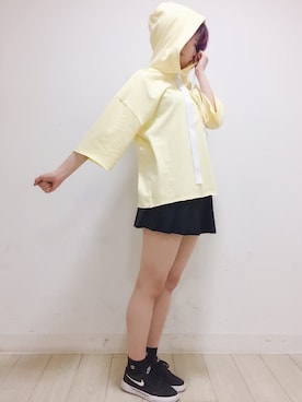 「アイテム（スカート）」を使った、DING_officialさん（メンズ・170cm）の夏コーディネート