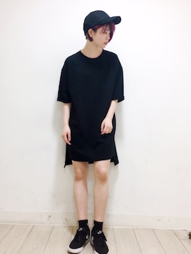 「DING（ディング）のアイテム（帽子）」を使った、DING_officialさん（メンズ・170cm）の夏コーディネート