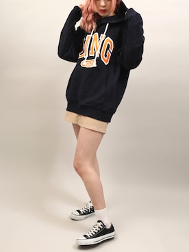 「DING（ディング）のアイテム」を使った、DING_officialさん（メンズ・170cm）の春コーディネート