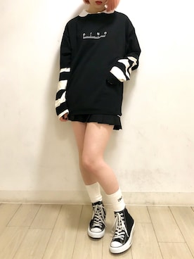 「ラガーシャツ」｜DING_officialさん（メンズ・170cm）の春コーディネート