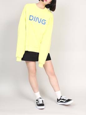 「DING（ディング）のアイテム」を使った、DING_officialさん（メンズ・170cm）の秋コーディネート