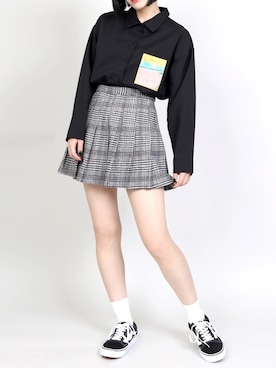 「DING（ディング）のアイテム」を使った、DING_officialさん（レディース・160cm）の冬コーディネート