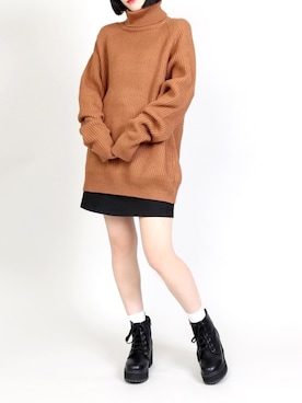 「DING（ディング）のアイテム」を使った、DING_officialさん（レディース・160cm）の秋コーディネート