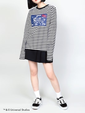 「DING（ディング）のアイテム」を使った、DING_officialさん（レディース・160cm）の冬コーディネート