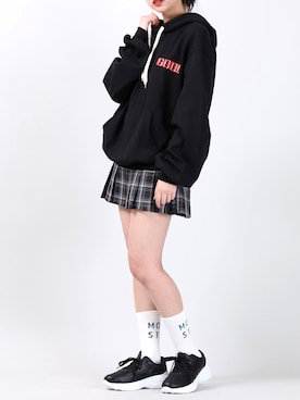 「DING（ディング）のアイテム」を使った、DING_officialさん（レディース・157cm）の春コーディネート