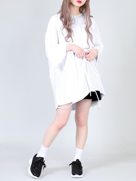 「DING（ディング）のアイテム」を使った、DING_officialさん（レディース・159cm）の春コーディネート