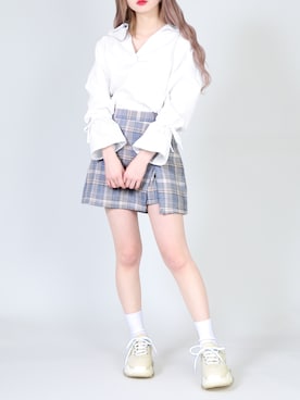 「DING（ディング）のアイテム」を使った、DING_officialさん（レディース・159cm）の春コーディネート