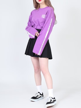 「DING（ディング）のアイテム」を使った、DING_officialさん（レディース・159cm）の春コーディネート