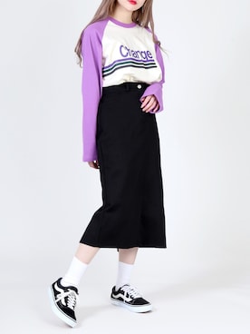 「DING（ディング）のアイテム」を使った、DING_officialさん（レディース・159cm）の春コーディネート