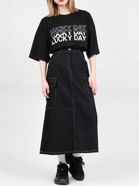 「DING（ディング）のアイテム」を使った、DING_officialさん（レディース・159cm）の春コーディネート