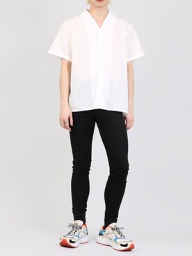 「DING（ディング）のアイテム」を使った、DING_officialさん（メンズ・176cm）の夏コーディネート