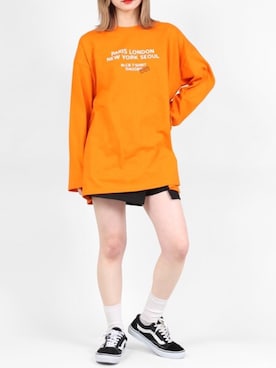 「DING（ディング）のアイテム」を使った、DING_officialさん（レディース・159cm）の春コーディネート