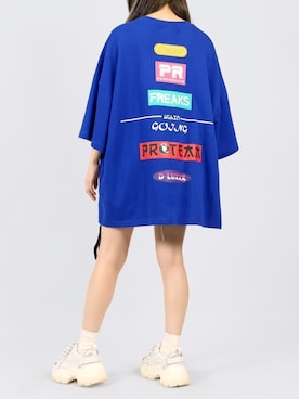 「バックプリント」｜DING_officialさん（レディース・159cm）の夏コーディネート