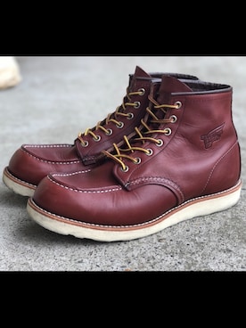 「RED WING（レッドウィング）のアイテム（ブーティ）」を使った、Onちゃんさん（メンズ・175cm）の冬コーディネート