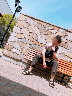 じまくん@うぇありすたさん(メンズ・172cm)の夏コーディネート