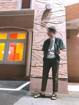 じまくん@うぇありすたさん(メンズ・172cm)の夏コーディネート